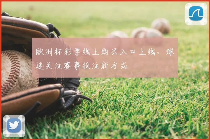 欧洲杯彩票线上购买入口上线，球迷关注赛事投注新方式