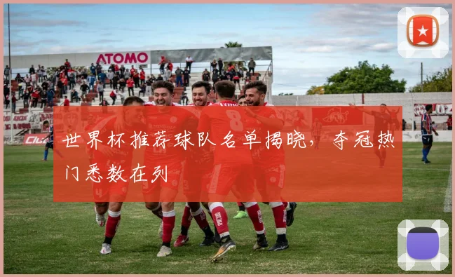 世界杯推荐球队名单揭晓,夺冠热门悉数在列