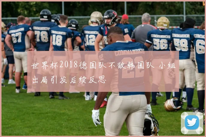 世界杯2018德国队不敌韩国队 小组出局引发后续反思