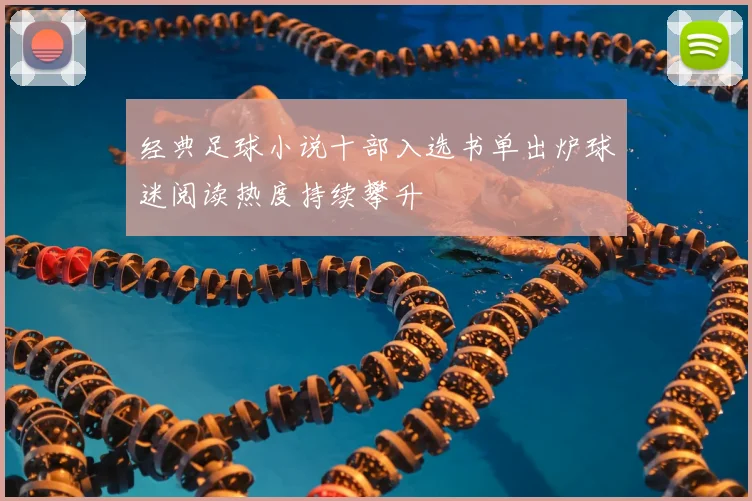 经典足球小说十部入选书单出炉球迷阅读热度持续攀升