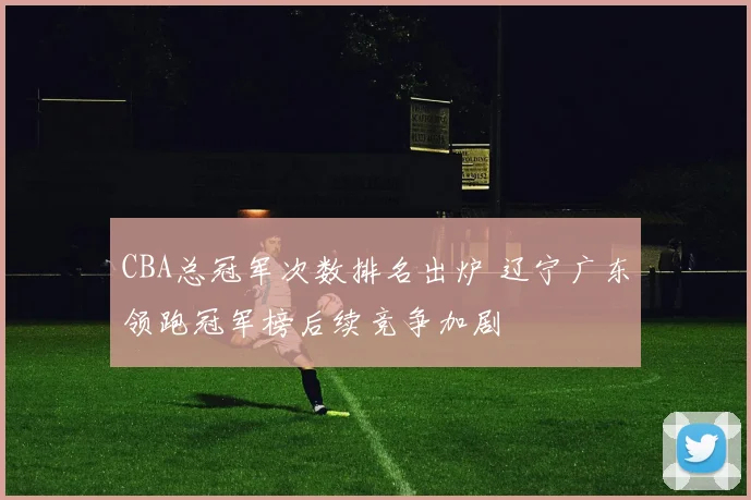 CBA总冠军次数排名出炉 辽宁广东领跑冠军榜后续竞争加剧